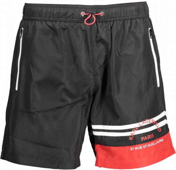 Karl Lagerfeld Zwemkleding , Zwart, Heren