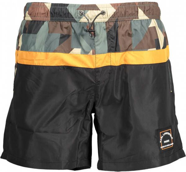 Karl Lagerfeld zwemkleding , Zwart, Heren