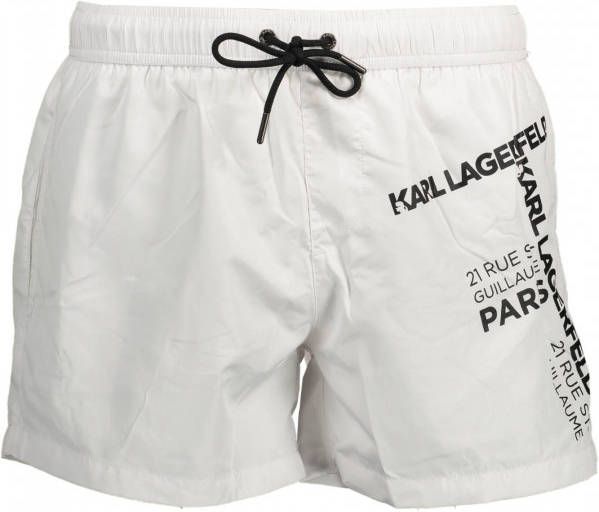 Karl Lagerfeld Swimming trunks , Wit, Heren