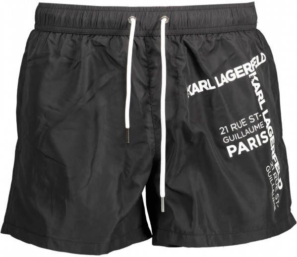 Karl Lagerfeld Swimming trunks , Zwart, Heren