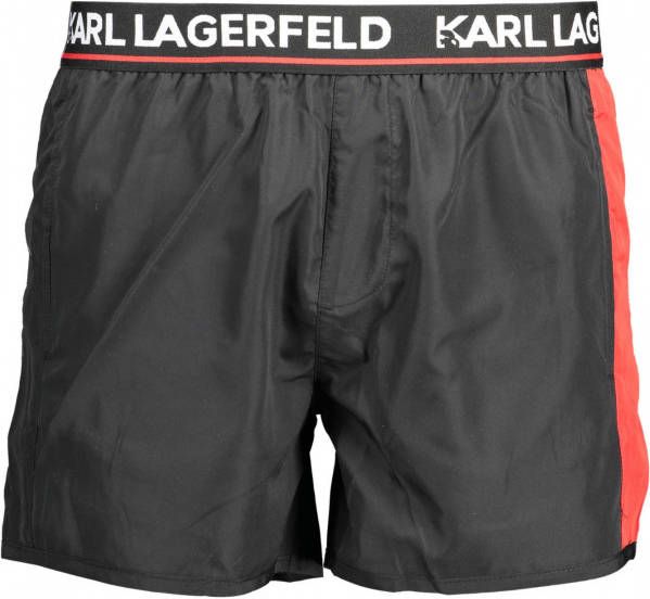 Karl Lagerfeld Strandkleding , Zwart, Heren
