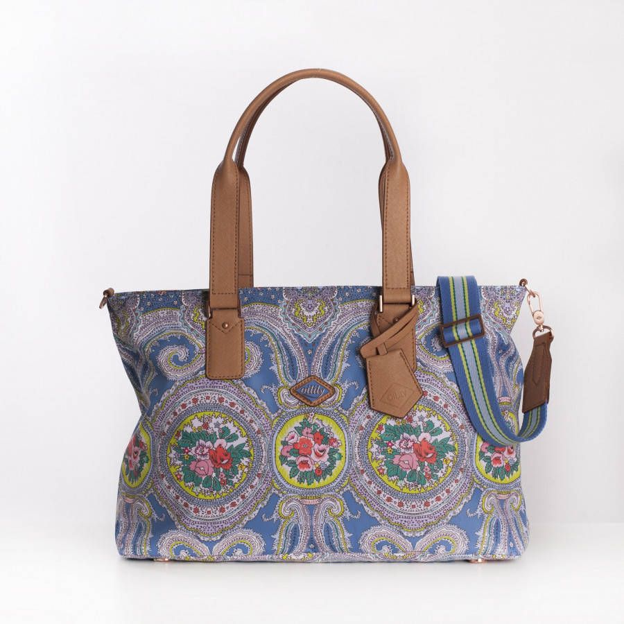 Oilily City Rose Paisley M Carry All riviera Damestas