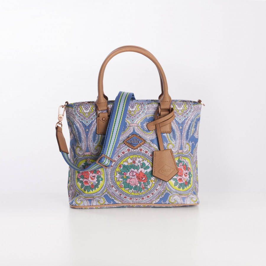 Oilily Handbag s city rose paisley riviera