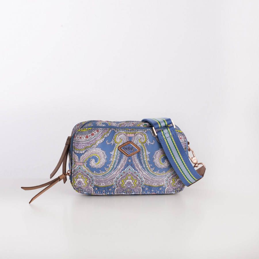 Oilily City Rose Paisley Purse Shoulder Bag riviera Damestas