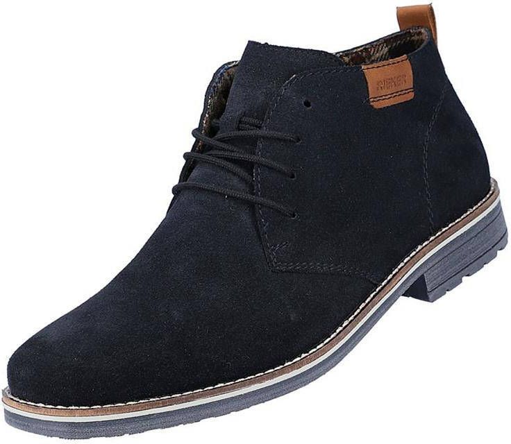Rieker Veterboot Heren Blauw