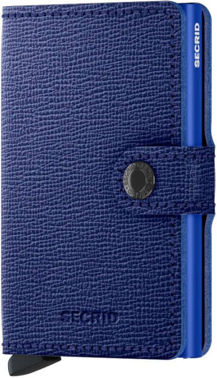Secrid Miniwallet Portemonnee Crisple cobalt Dames portemonnee