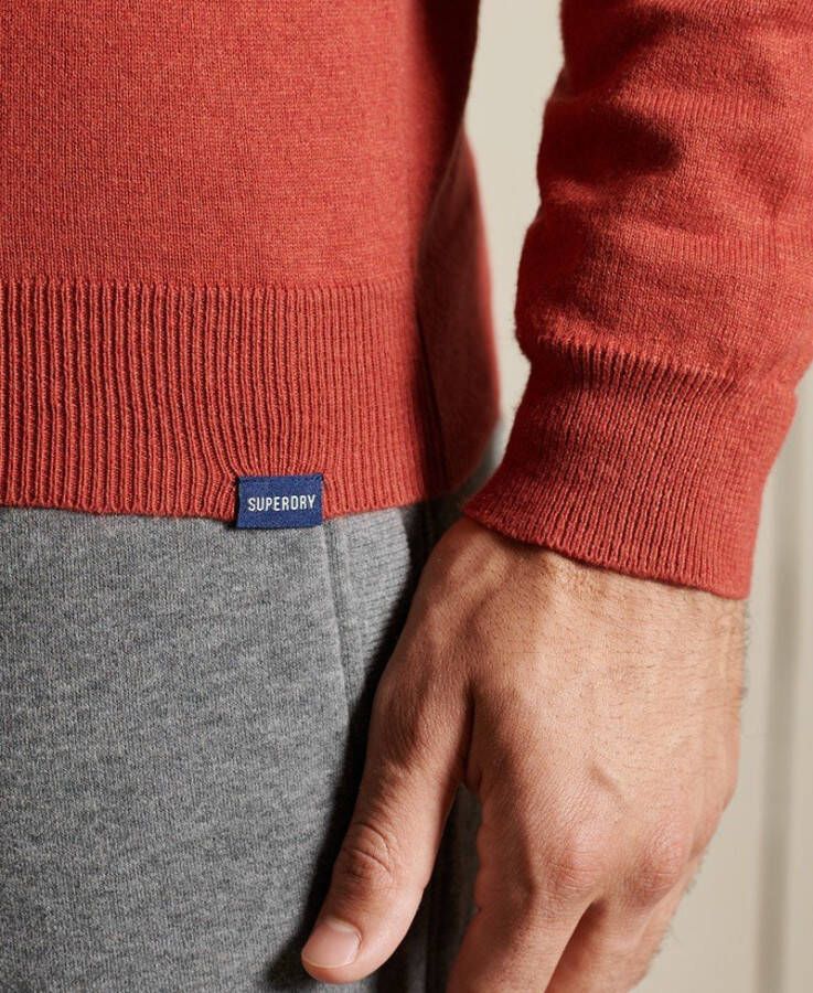 Superdry Vintage emb cotton/cash crew paprika marl(m6110293a 6gf )