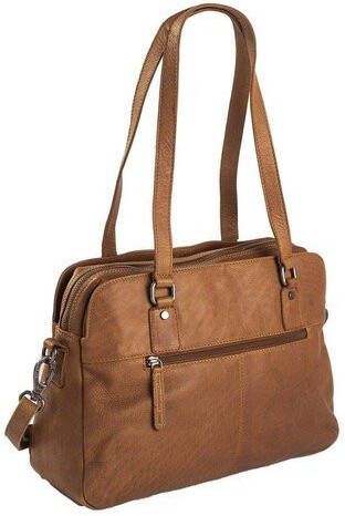 The Chesterfield Brand Barcelona Bowlingbag cognac Damestas