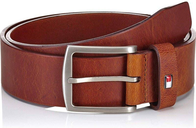 Tommy Hilfiger Riemen New Denton Belt 4.0 Donkerbruin