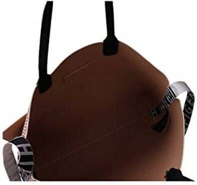 Tommy Hilfiger Two tone shopping bag with removable clutch bag , Rood, Dames