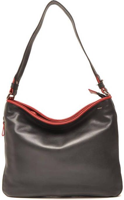 Berba Schoudertas Soft 005-840 Black Red