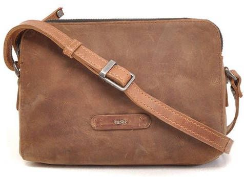 Berba Handtas Barbarossa Femme Crossbody Bruin