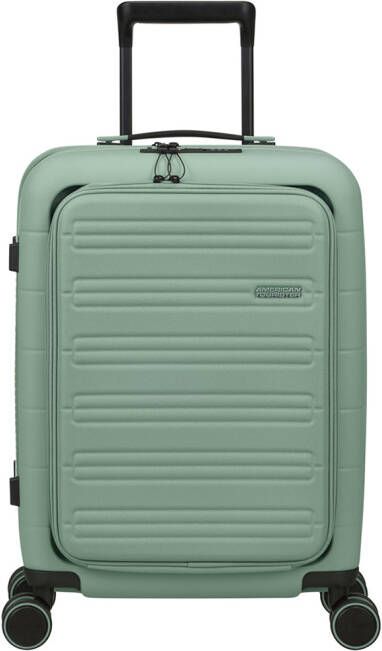 American Tourister Novastream Spinner 55 Exp Smart nomad green Harde Koffer