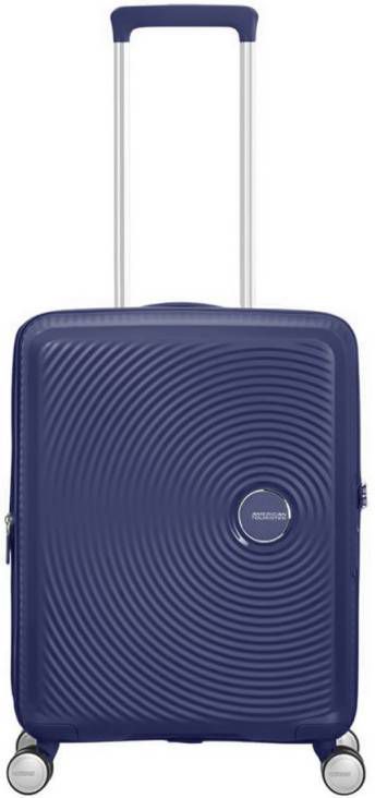 American Tourister Soundbox Spinner 55 Expandable midnight navy Harde Koffer