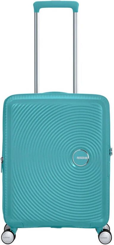 American Tourister Soundbox Spinner 55 Expandable turquoise tonic Harde Koffer