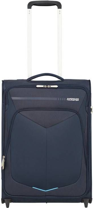 American Tourister Summerfunk Upright 55 navy Zachte koffer