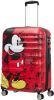 American Tourister Wavebreaker Disney Spinner 67 mickey comics red Harde Koffer online kopen