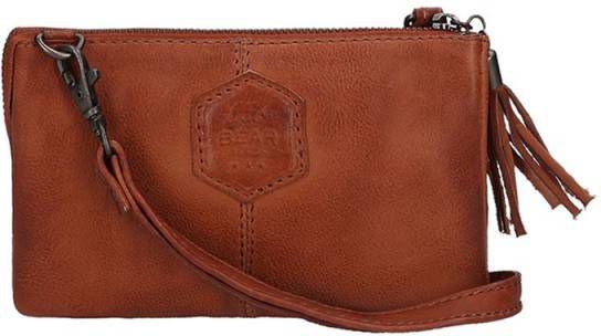 Bear Design Callisto Pelle Alessia Clutch cognac Damestas