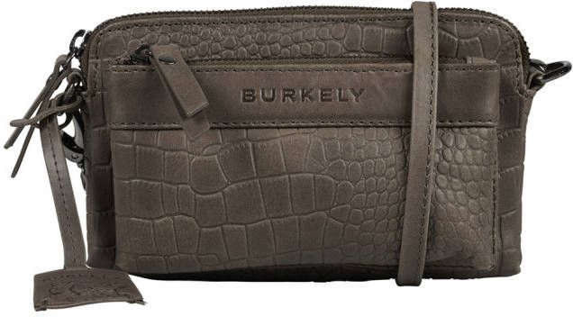 Burkely Crossbodytas Casual Carly Minibag Grijs