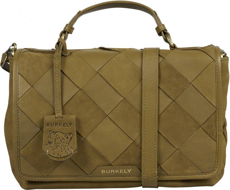 Burkely Even Elin Citybag green Damestas