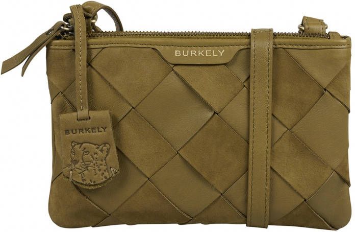 Burkely Even Elin Double Pocket Zip green Damestas