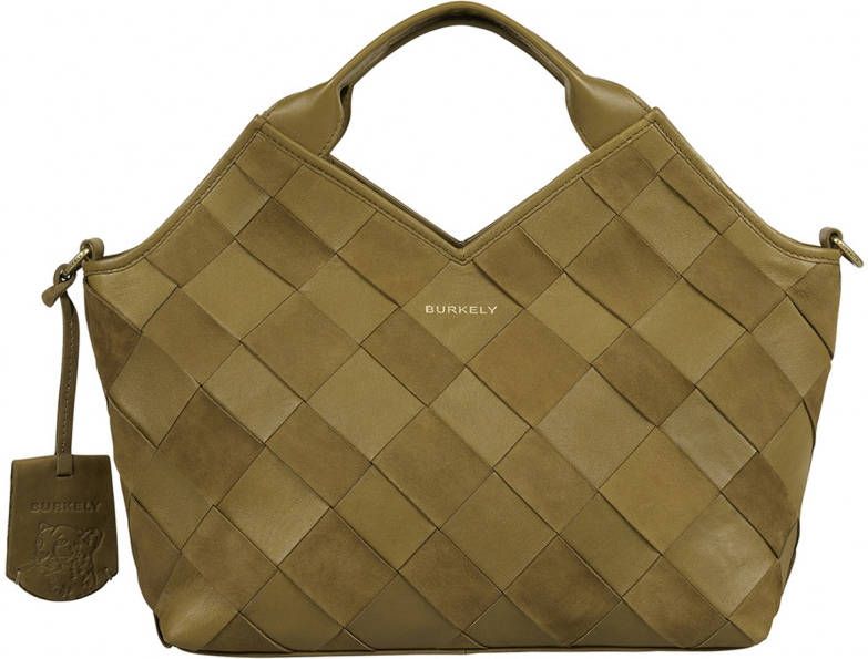 Burkely Even Elin Handbag green Damestas