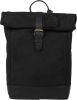 Burkely Soul Sem Backpack Rolltop 15.6&apos, &apos, black backpack online kopen