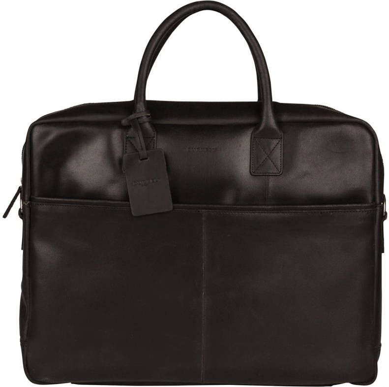 Laptoptas Burkely Leren Laptoptas 17 inch Fundamentals Vintage Max Big Worker