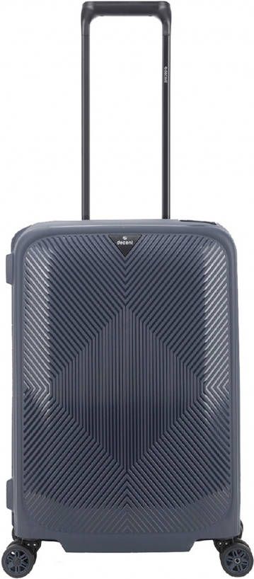 Decent Axiss Fix 4 Wiel Cabin Trolley 55 donkerblauw Harde Koffer