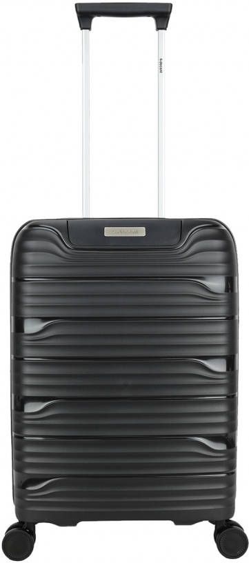 Decent Explorer Cabin Trolley 55 black Harde Koffer