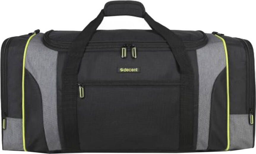 Decent Flexplus Reistas 70 zwart/lemon groen Weekendtas