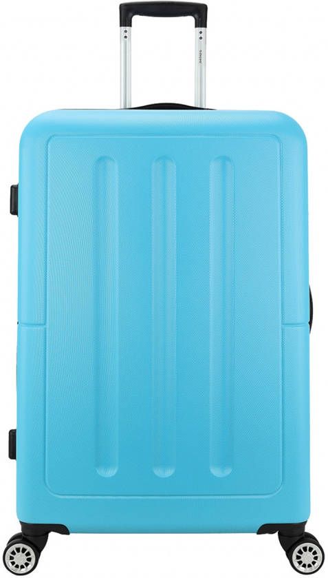 Decent Neon Fix Trolley 76 blauw Harde Koffer