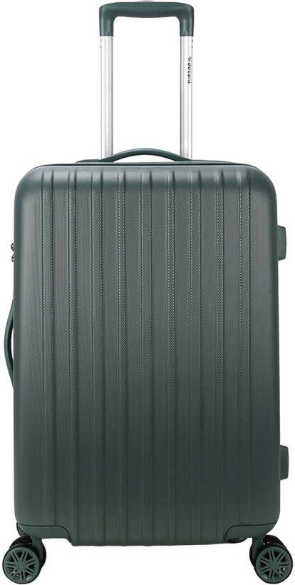 Decent Tranporto One Trolley 66 olijf Harde Koffer