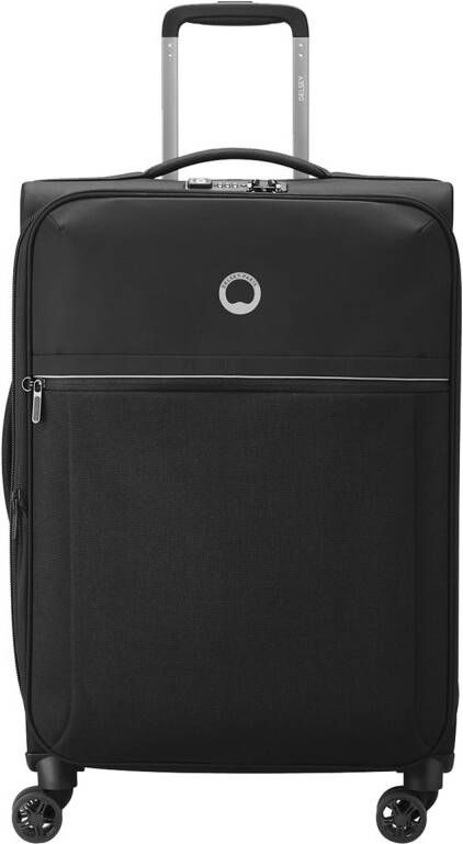 Delsey Brochant 2.0 Trolley 67 Expandable black Zachte koffer