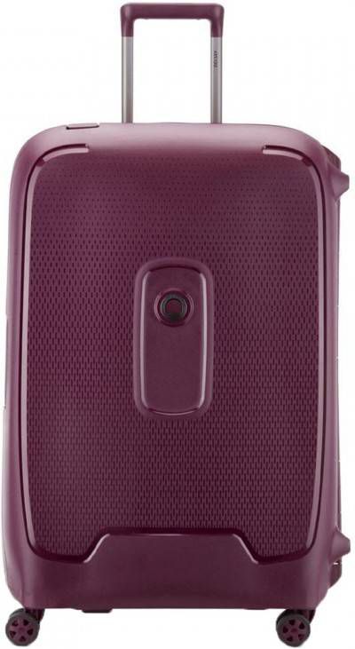 Delsey Moncey 4 Wheel Trolley 76 purple Harde Koffer
