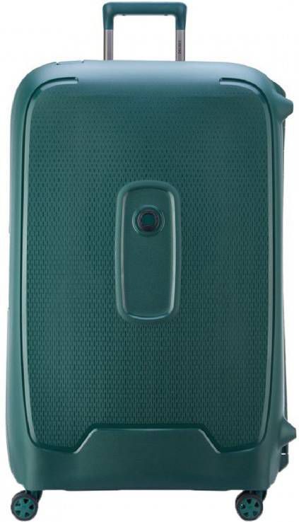 Delsey Moncey 4 Wheel Trolley 82 green Harde Koffer
