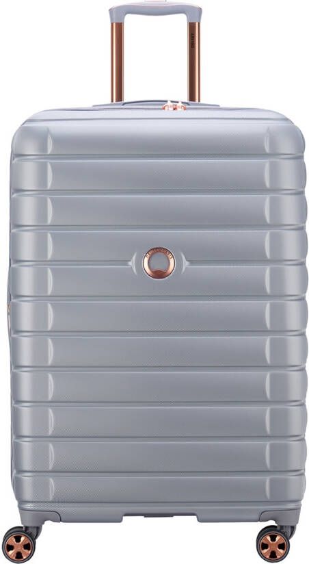 Delsey Shadow 5.0 Trolley 75 Expandable platinum Harde Koffer