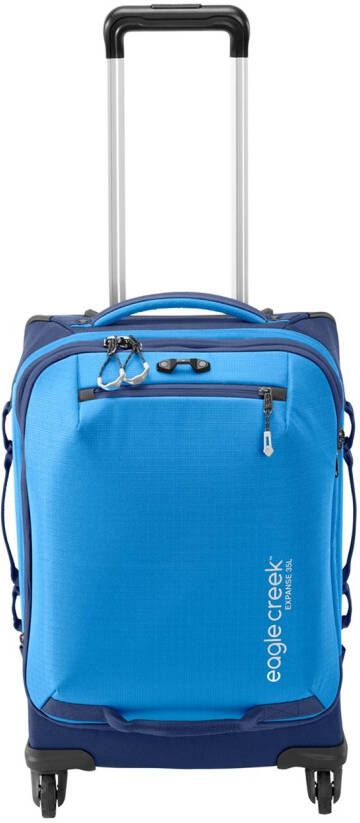 Eagle Creek Expanse 4 Wheel International Carry On 35L aizome blue Zachte koffer