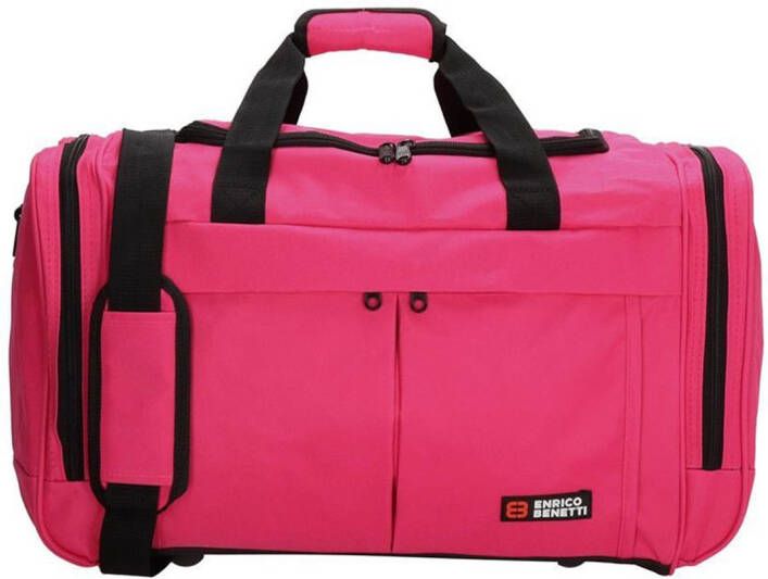 Enrico Benetti Amsterdam Sport/Travelbag 55 fuchsia Weekendtas