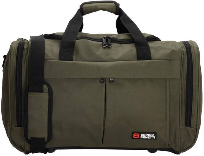 Enrico Benetti Amsterdam Sport/Travelbag 55 olijfgroen Weekendtas