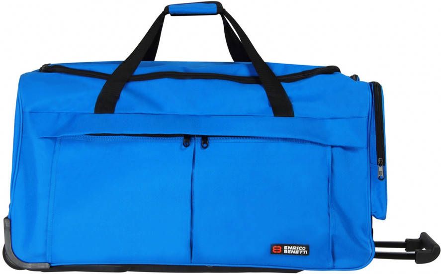 Enrico Benetti Amsterdam Wheel Bag 75 sky blue Reistas