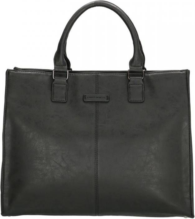 Enrico Benetti Metz handtas 13 inch large black