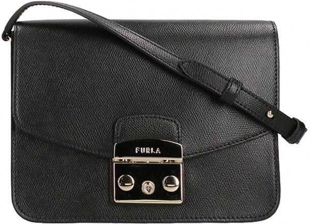 Furla Schoudertas Metropolis S Crossbody Zwart