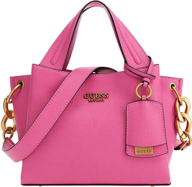 Guess Zed Small Girlfriend Carryall fuchsia Damestas