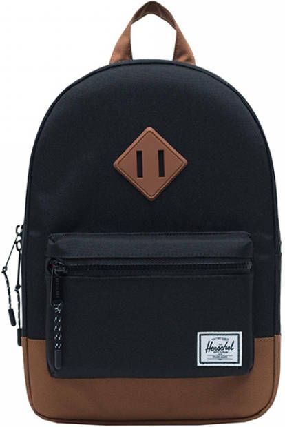 Herschel Supply Co. Heritage Kids Rugzak black/saddle brown Kindertas