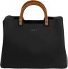 Inyati Inita Top Handle Bag black silver Damestas online kopen