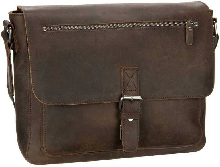 Leonhard Heyden 13 inch laptoptas Salisbury M donkerbruin