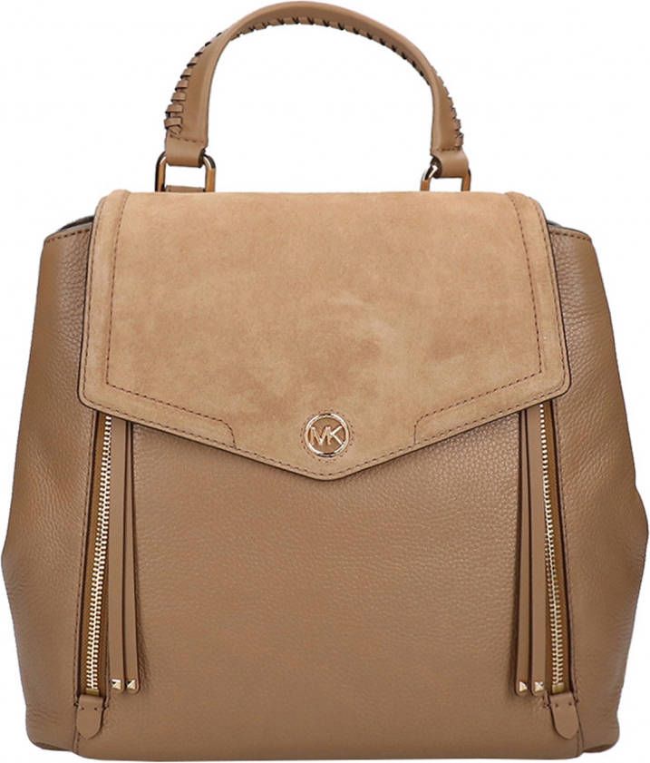 Michael Kors Freya medium convertible backpack husk