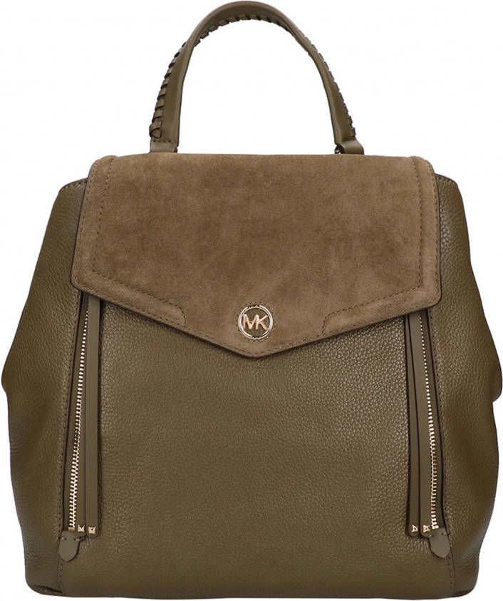 Michael Kors Freya Md Backpack olive Damestas