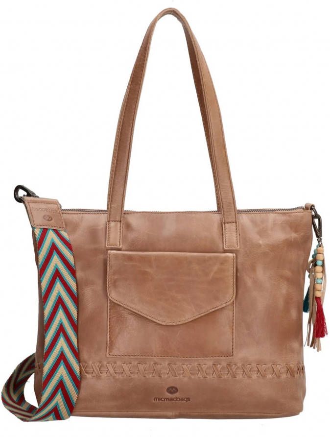 Micmacbags Friendship Shopper zand II Damestas